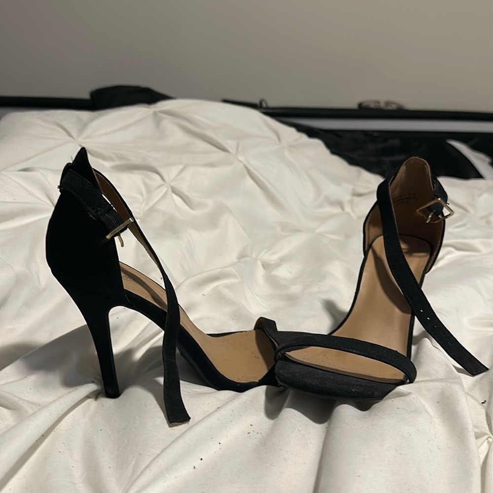 Black heels